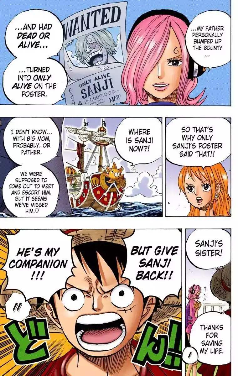 One Piece - Digital Colored Comics Chapter 826 15